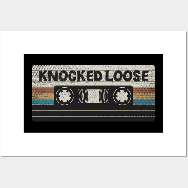 Knocked Loose Mix Tape Wall Art by getinsideart